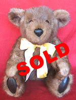 Full Skin Umber Dusk Mink Fur Teddy Bear