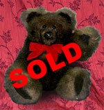 Natural Dark Austrailian Opossum Teddy Bear