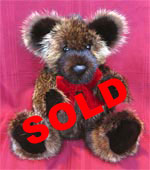 Raccoon Fur Teddy Bear