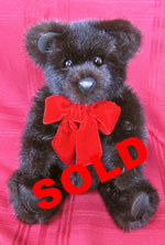 Natural Dark Ranch Mink Fur Teddy Bear