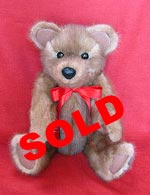 Full Skin Umber Dusk Mink Fur Teddy Bear