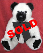 Tourmaline Mink Fur Teddy Bear