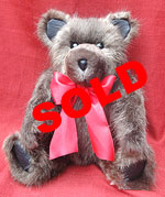 Coyote Fur Teddy Bear